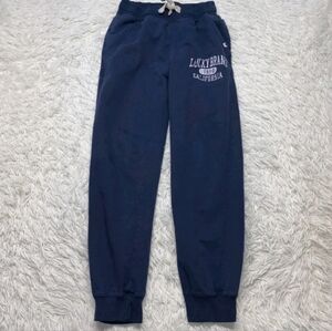 Lucky Brand Youth Boy's Graphic Print Jogger Sweatpants Navy Size Medium